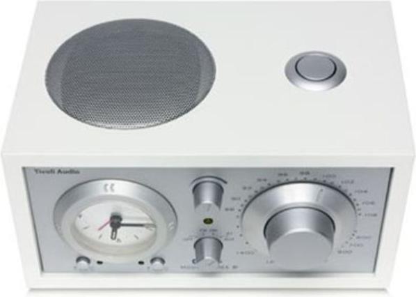 Productafbeelding Tivoli Audio Audio - Model 3 BT met USB - Wekkerradio met Bluetooth - Wit/Zilver (AM, FM, Bluetooth)