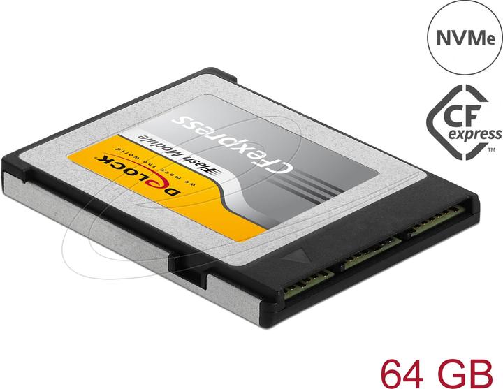 Produktbild Delock CFexpress-Karte 54064 64 GB (64 GB, CFexpress Typ B)