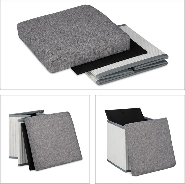 Actual product image Relaxdays Stool