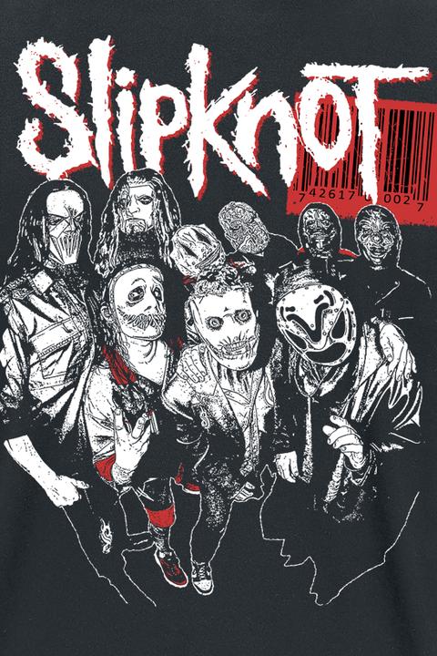 Produktbild Slipknot Barcode Band (L)