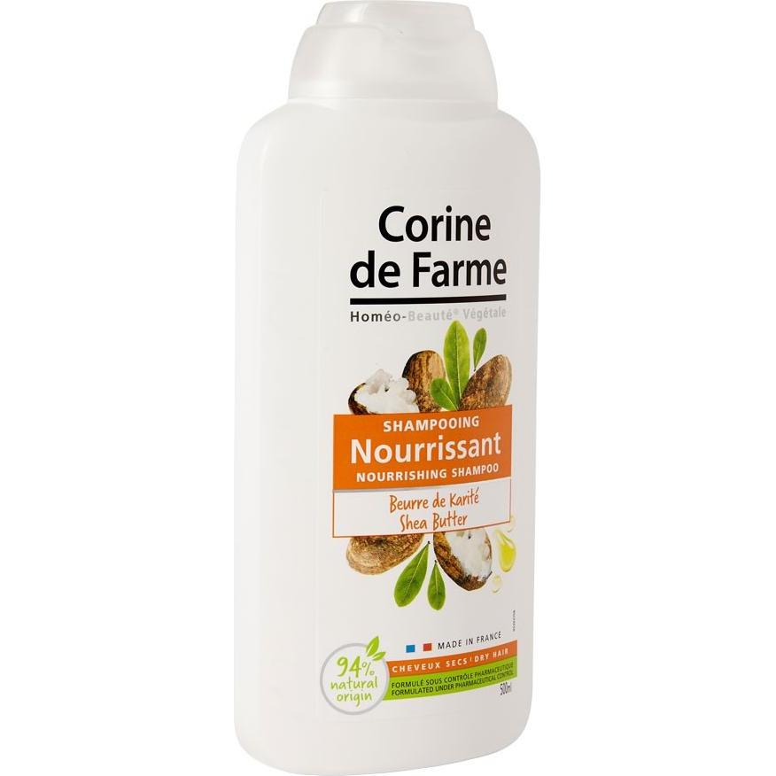 Thumbnail - Corine de Farme, Shampoo, Nourishing Shampoo with Shea Butter (500 ml, Flüssiges Shampoo)