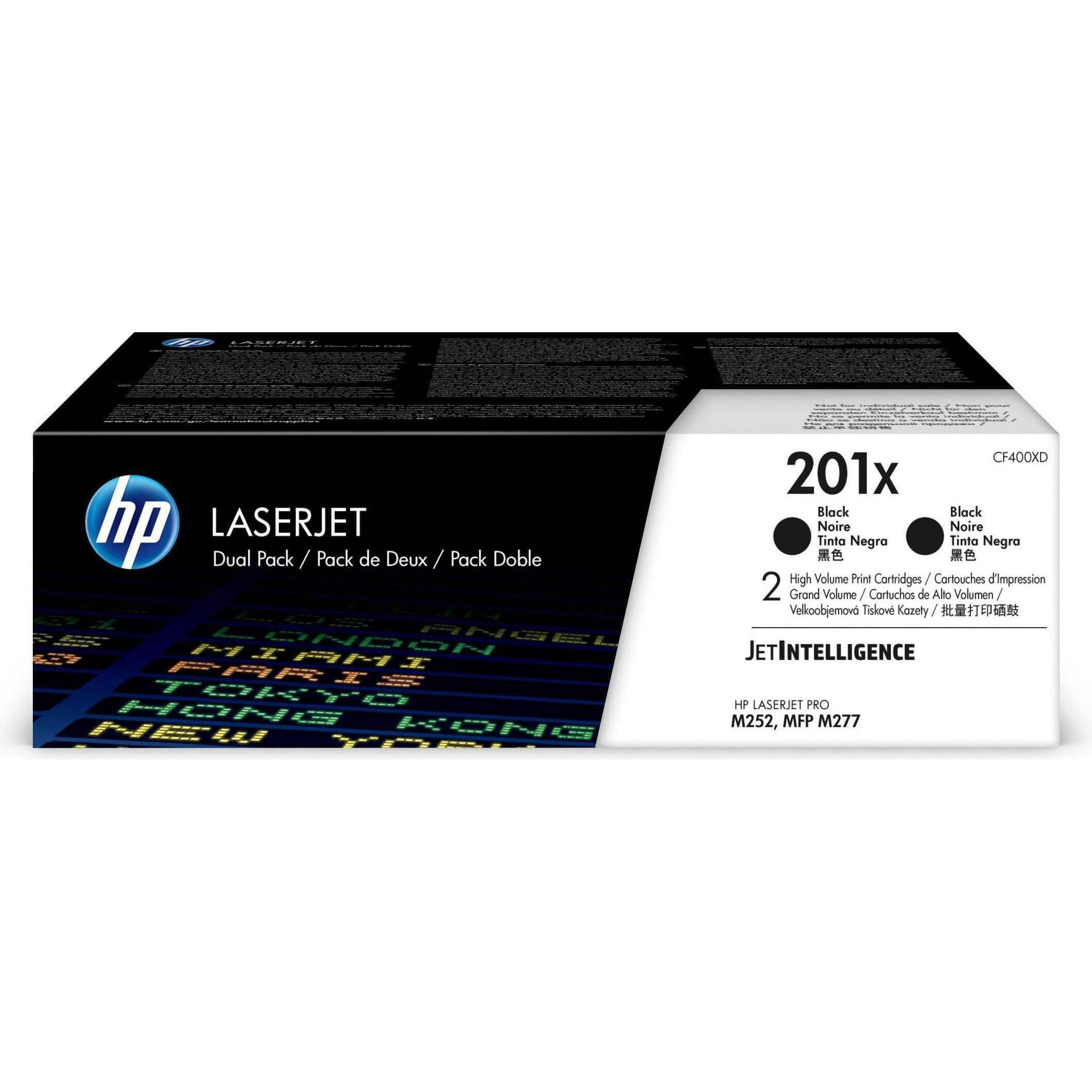 HP, Toner, 201X 2er-Pack (BK)