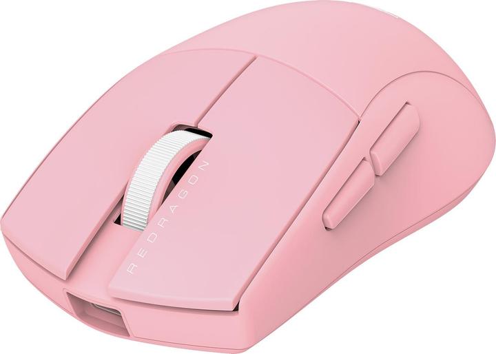 Actual product image Redragon K1NG M916P-LIT-1K różowy bezprzewodowy (Cable, Wireless)