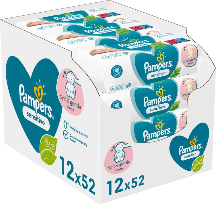 Produktbild Pampers Sensitive (624 Stück)
