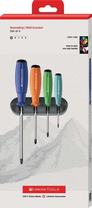 Immagine prodotto PB Swiss Tools Set di cacciaviti PB 8242 RB (Fessura croce Phillipps (PH))