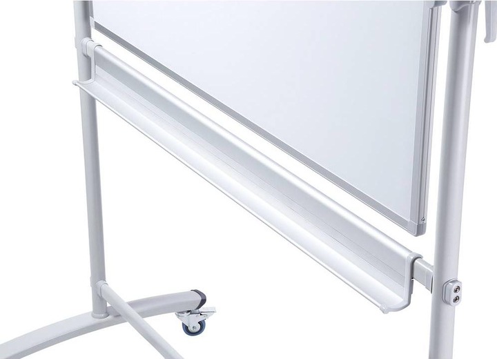 Actual product image Dahle Mobile whiteboard 96181 Basic 180.0 x 120.0 cm white lacquered steel (180 x 120 cm)