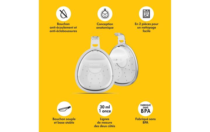 Image du produit Medela InBra Milchauffangschale 1 Paar
