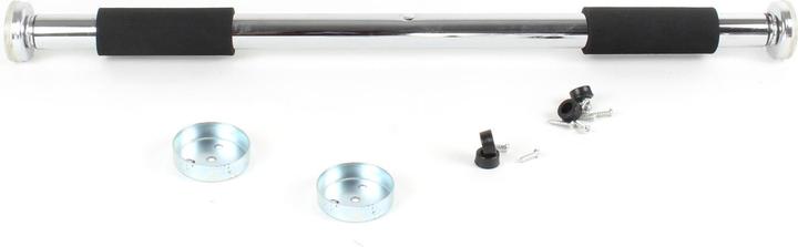 Actual product image Luxtri Pull Up Bar for Doorways 62-85cm Clamp Rod of Chromed Steel w/Non-slip Handles & 160kg Load