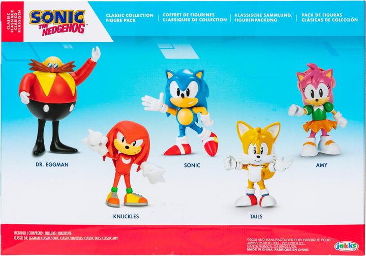 Actual product image Jakks Pacific Sonic - 2.5 Figures 5 Pack (414524)