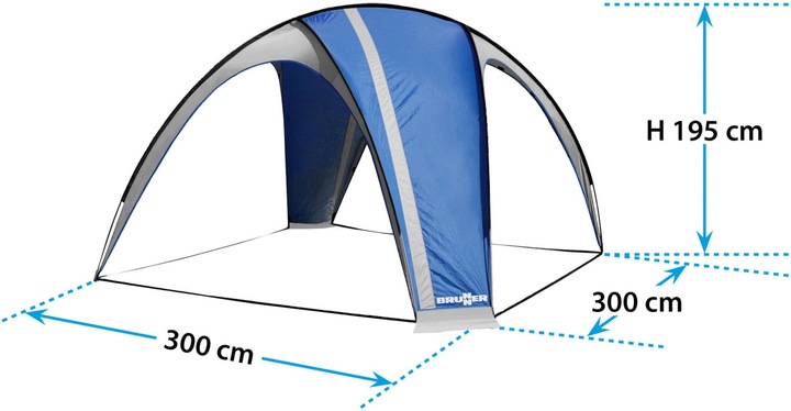 Actual product image Brunner Pagoda (300 cm, 300 cm)