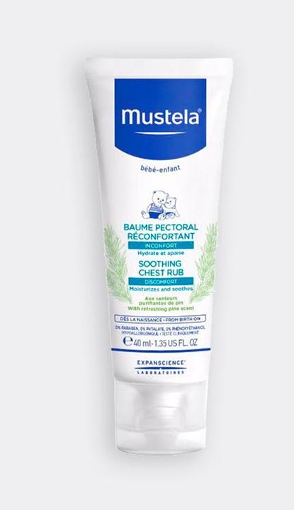 Image du produit Mustela Bébé Massage apaisant pour la poitrine