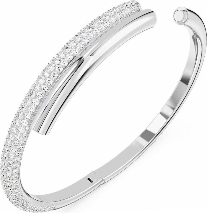 Actual product image Swarovski Dextera Bangle White (16 cm, Swarovski Metal)