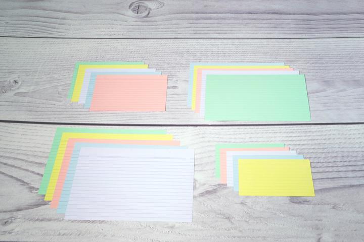 Actual product image Exacompta Index cards (74 x 105 mm, 205 g/m², 100 x)