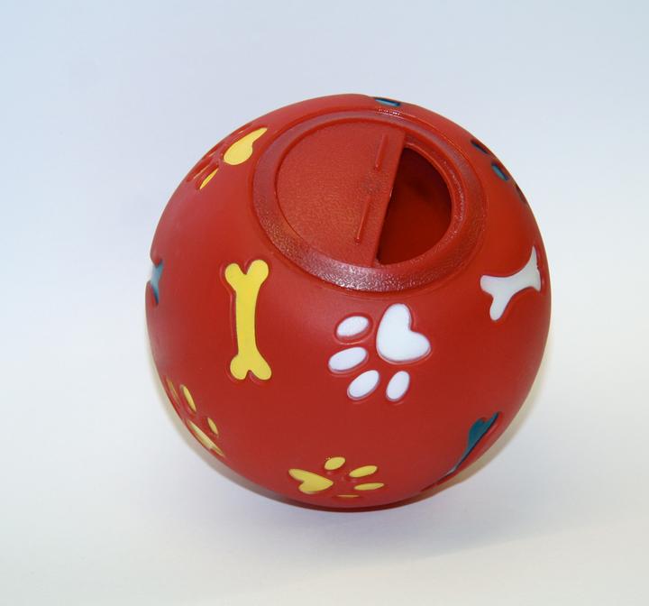Produktbild Kerbl Snackball f. Hunde ø 11cm, rot (Intelligenzspielzeug Hund)