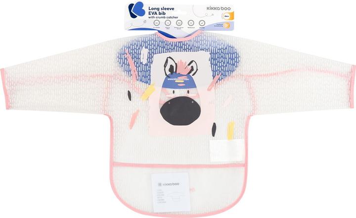 Immagine prodotto Kikkaboo Bavaglino per bambini Arty Sleeve EVA (4 mesi)