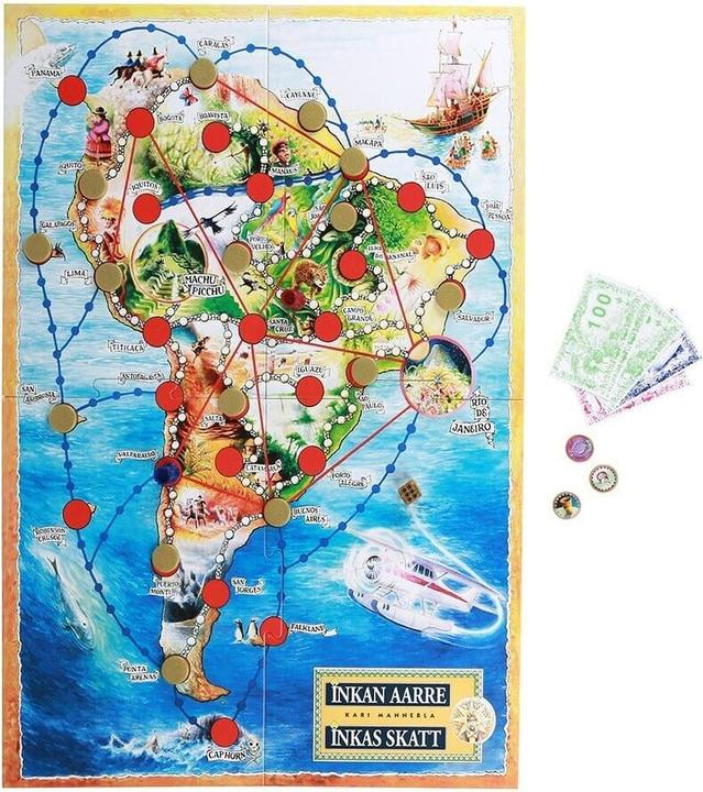 Actual product image Martinex Inkan Aarre Deluxe -lautapeli (2 - 6 Players)