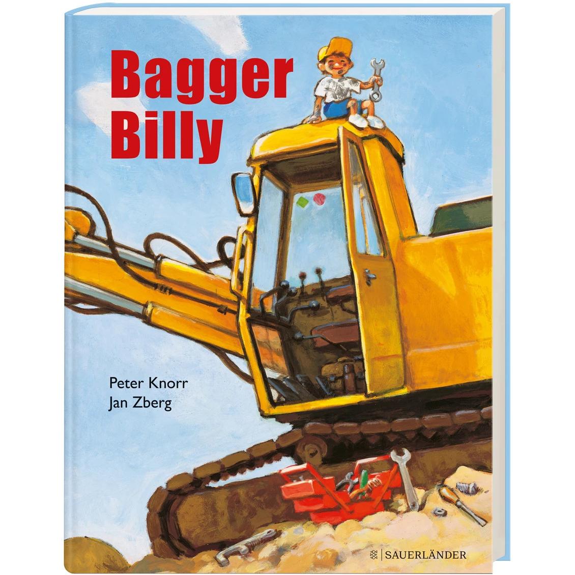 Bagger Billy, Kinderbücher von Jan Zberg