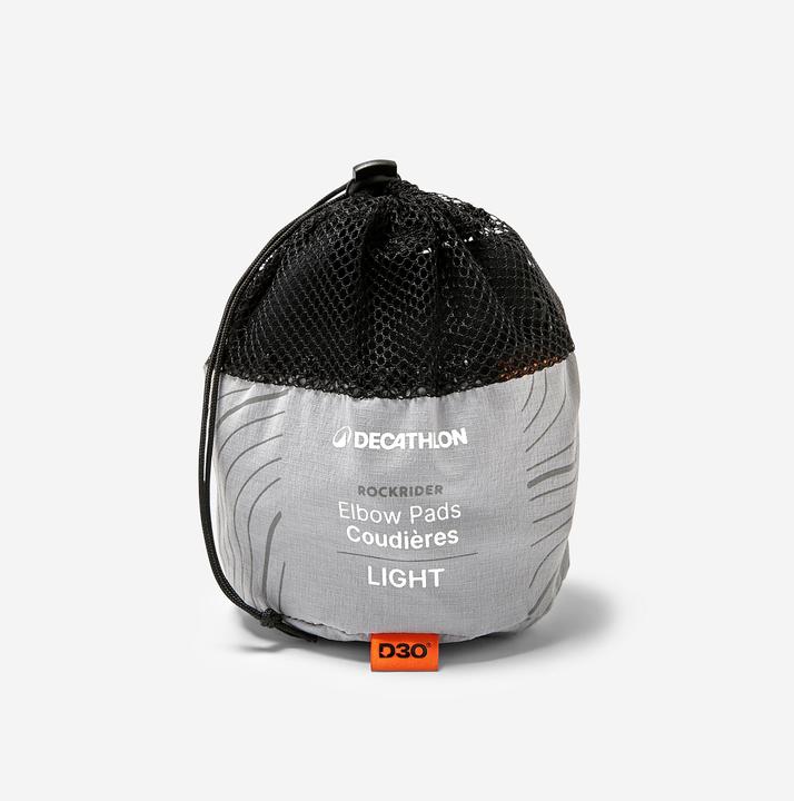 Immagine prodotto Rockrider MTB Ellbogenprotektoren All Mountain / Enduro Light D3O® (L, Protettori gomito, Coppia)