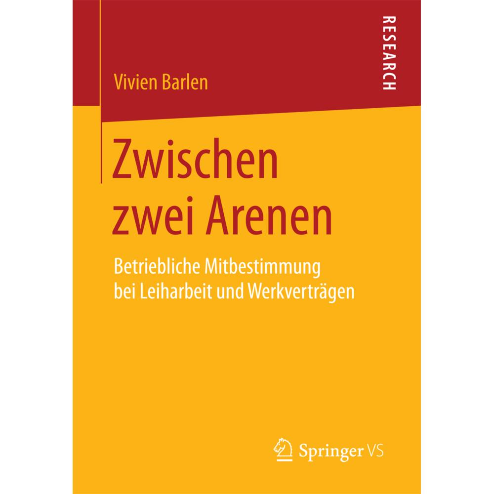 Zwischen zwei Arenen, Fachbücher von Vivien Barlen