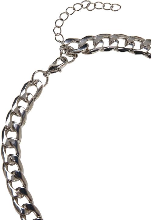 Produktbild Urban Classics Fastener Necklace (Eisen, Zink)