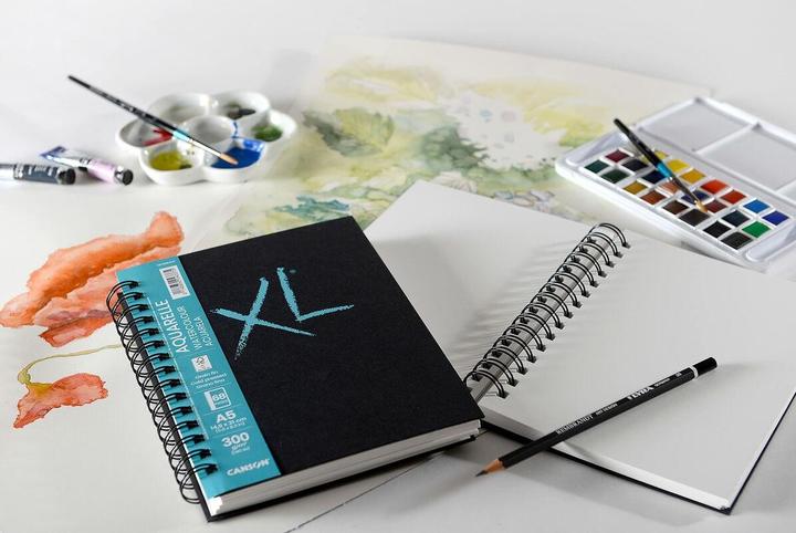 Actual product image Canson Book Watercolours (A5, Plain, Soft cover)