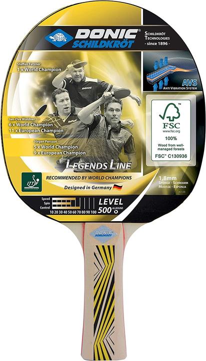 Produktbild Donic Schildkröt Donic-Schildkröt Tischtennisschläger Legends Line 500