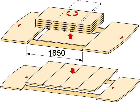 Actual product image Werkstarck Table pullouts (1 pcs.)