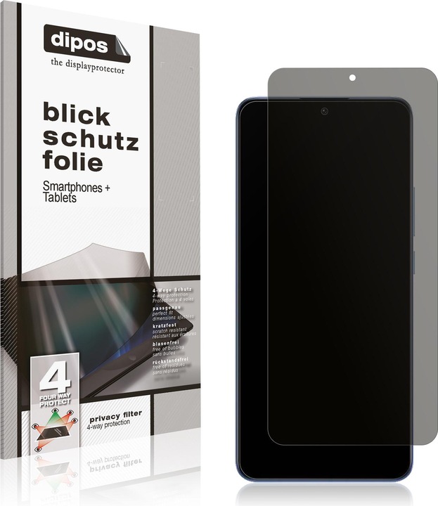 Actual product image Dipos Screen Protector 4-Way Privacy (1 Piece, Xiaomi 13T)