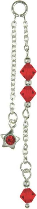 Produktbild Bijouteria Bauchpiercing-Anhänger (Silber 925, Kristall)