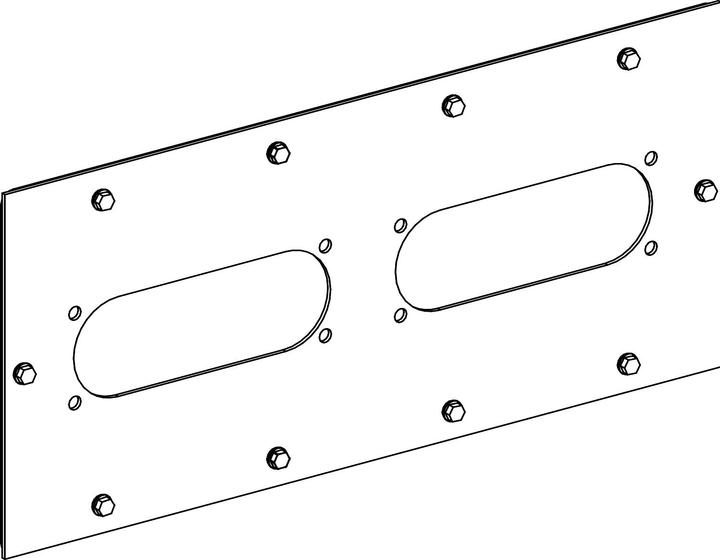 Produktbild Schneider Electric Schneider KSA Zubehör KSA630ABTZFL21Flanschplatte für FL21