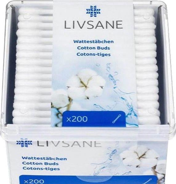 Actual product image Livsane Cotton bud 200