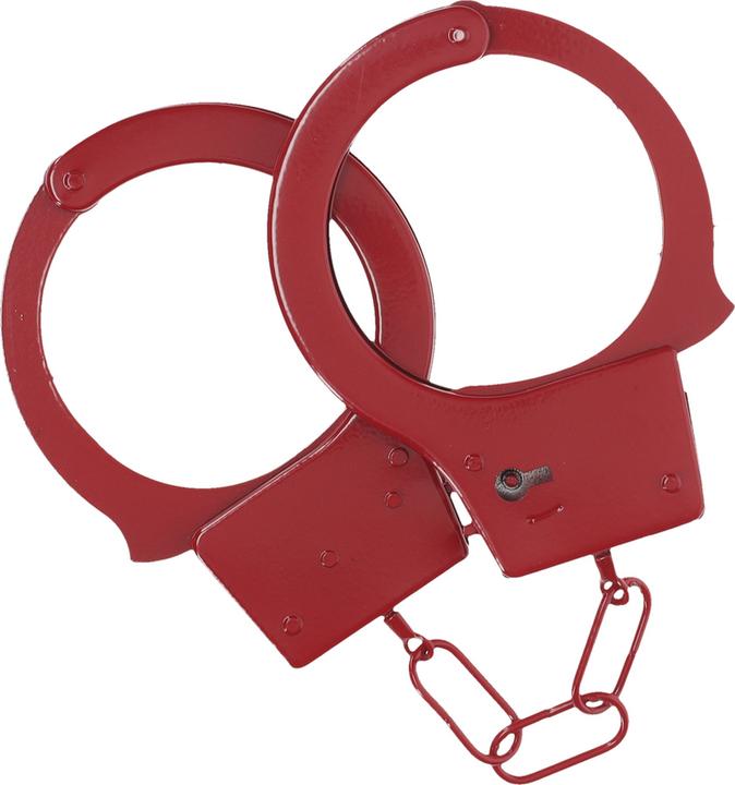 Image du produit Ouch! Menottes classiques en métal - Rouge