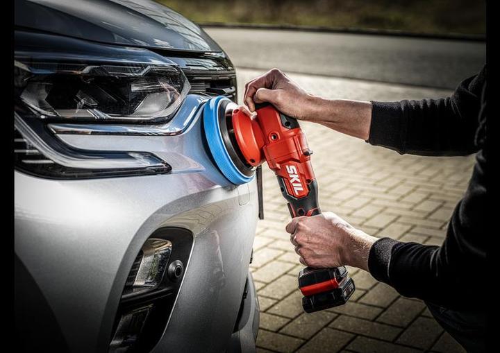 Produktbild Skil SR1E3790CA Akku-Exzenterpolierer 20V bürstenlos exkl. Akkus und Ladegerät (Exzenterpolierer)