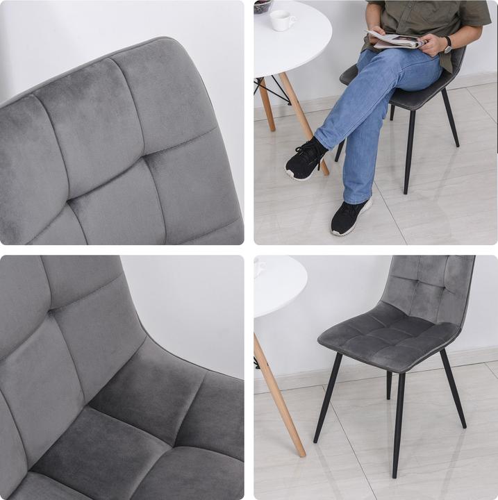 Image du produit Homcom Esszimmerstuhl 2er-Set