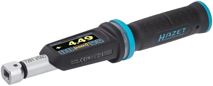 HAZET Clé électronique dynamométrique / angulaire (1/4", 2.50 - 25 Nm)