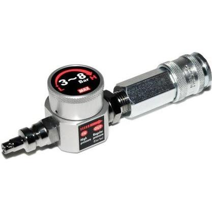 Max, Compressore, reducer 24bar til 8bar
