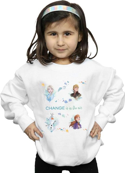 Produktbild Disney Frozen 2 Change Is In The Air Sweatshirt Mädchen (140, 146)