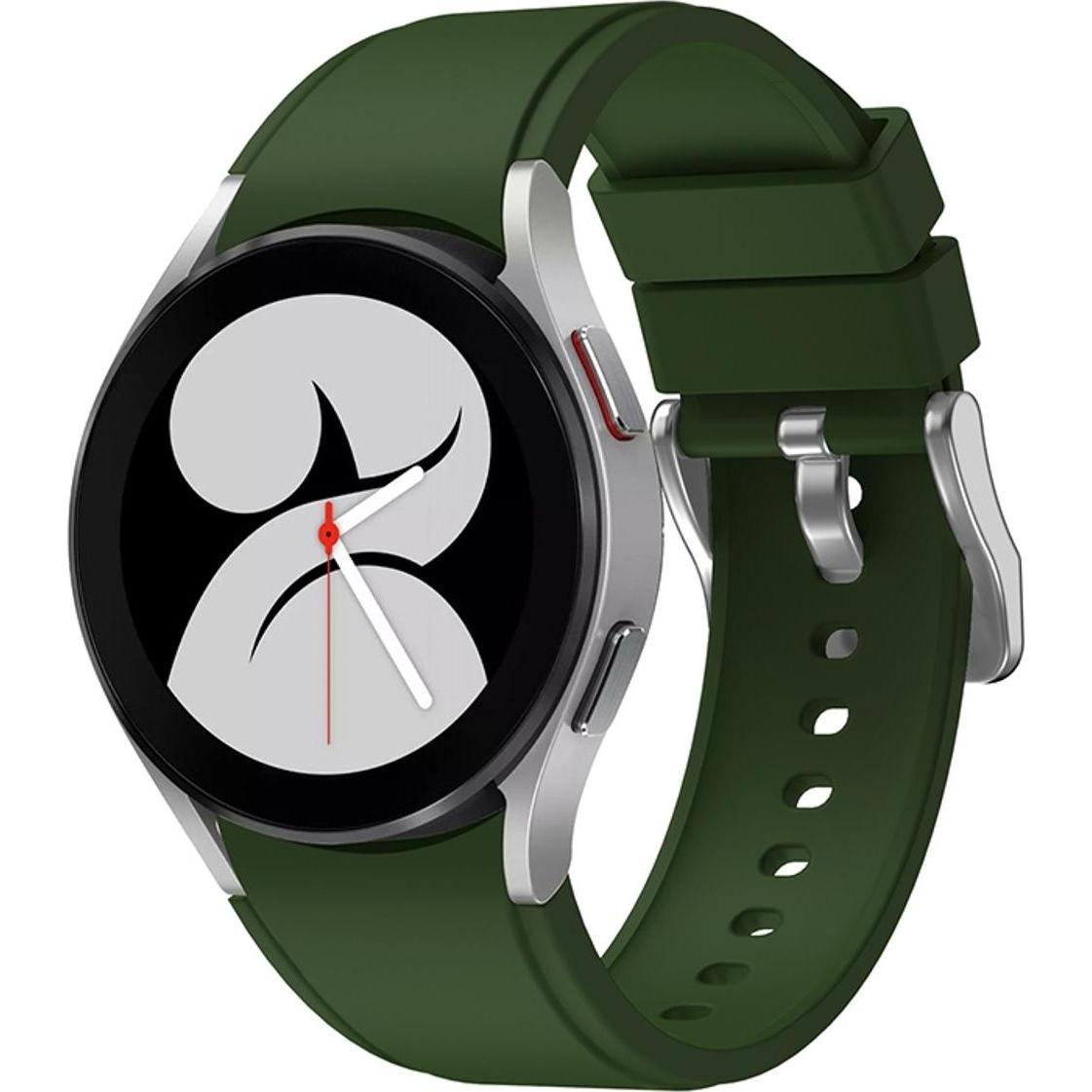 König Design Sport Ersatz Armband für Samsung Galaxy Watch 4 Classic 46 mm Silikon Band Loop (Silikon, Galaxy watch 4 cl...