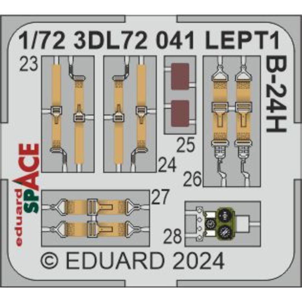 Eduard B-24H SPACE 1/72