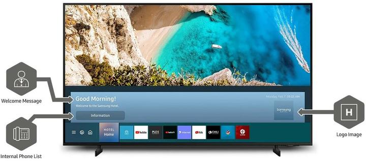 Immagine prodotto Samsung HG55AU800 (55", LED, 4K)