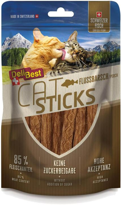 DeliBest Cat Sticks Flussbarsch/Egli, 50g (1 Stk., 50 g)
