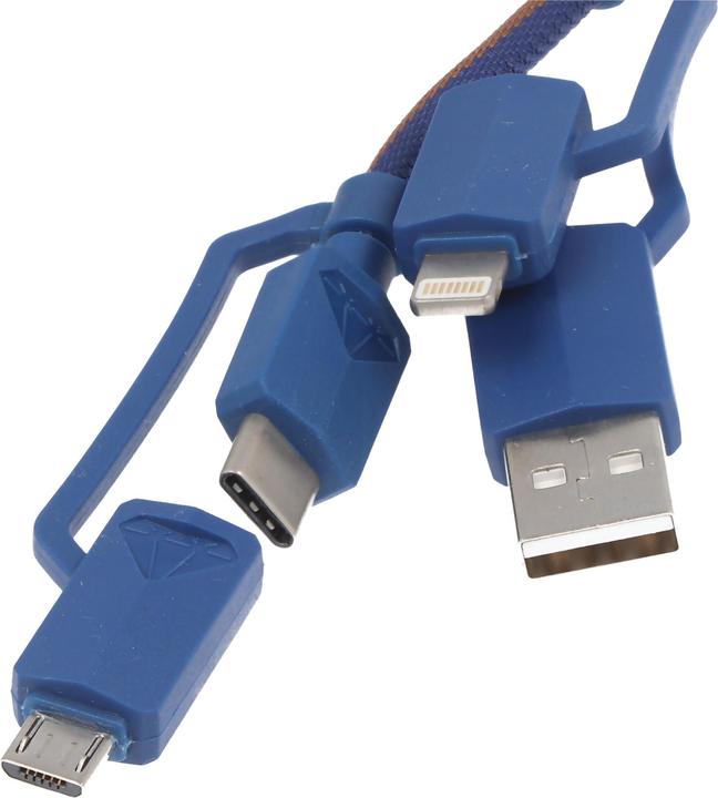 Image du produit Xtar Câble de recharge USB USB-PDC-3 Multifonctions (1.20 m, 65 W)