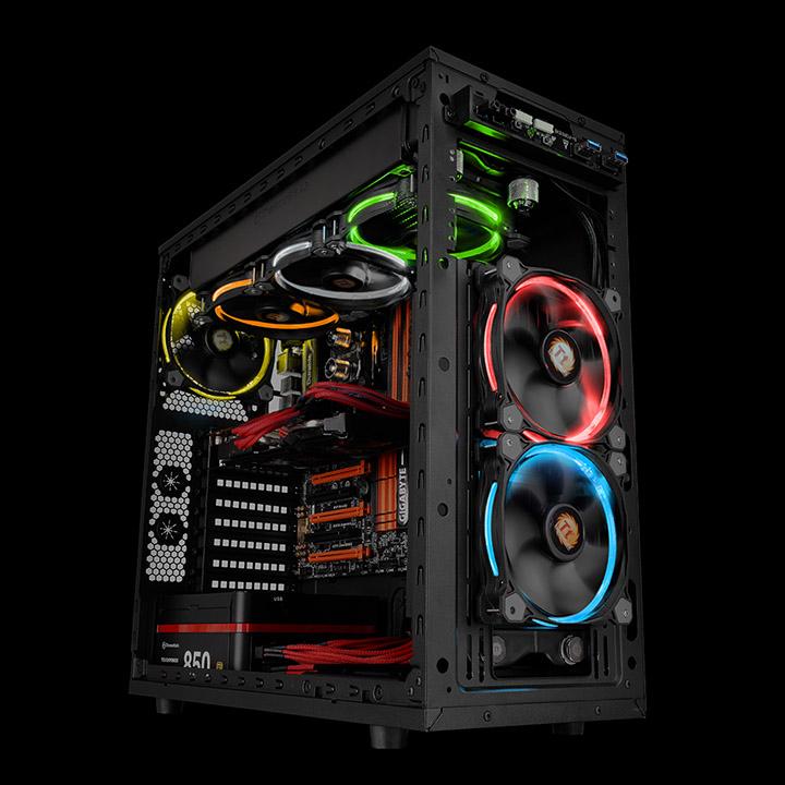 Actual product image Thermaltake Riing (120 mm, 3 x)