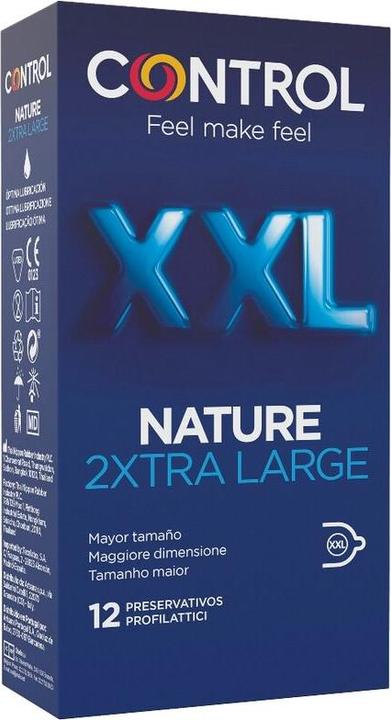 Control Nature 2xtra Large XXL Condoms - 12 Units (12 pcs.)