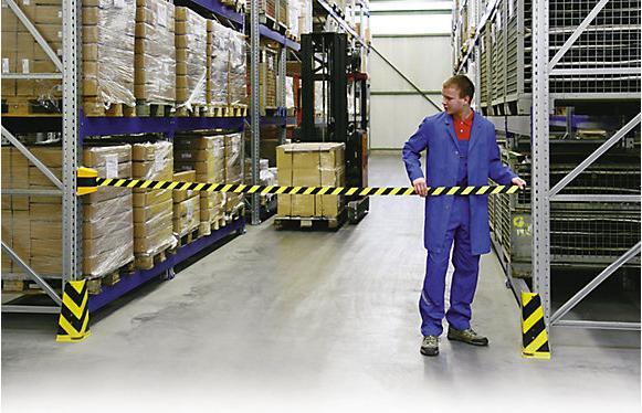 Produktbild kaiserkraft Gurtabsperrung in Kunststoffkassette