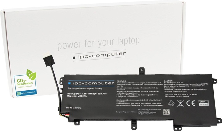 Produktbild IPC VS03XL (3 Zellen, 4150 mAh)