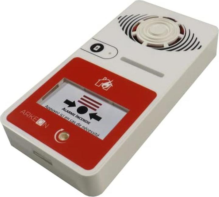 Image du produit LifeBox Détecteur de fumée type 4 à pile, protection incendie fiable, installation simple, autonomie 5 ans