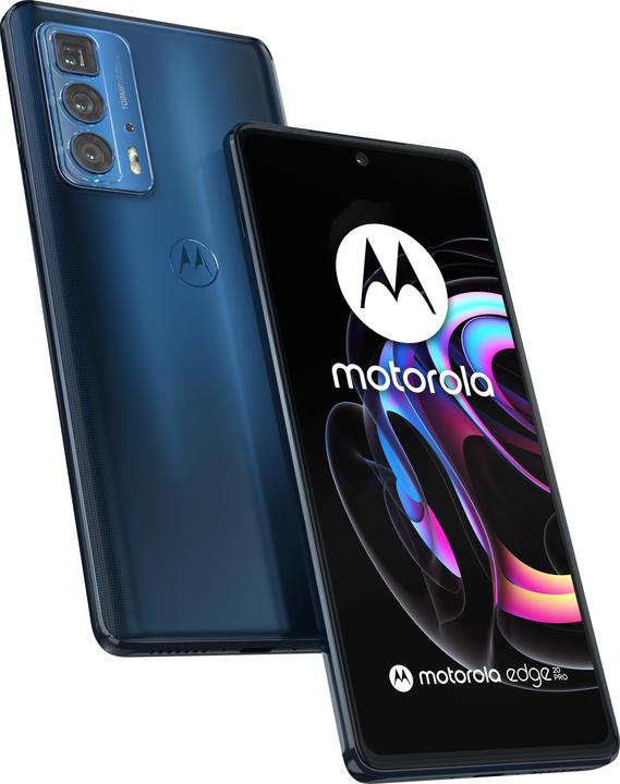 Immagine prodotto Motorola Edge 20 Pro (256 GB, Midnight Blue, 6.70", Doppia SIM, 5G)