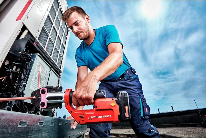 Actual product image Rothenberger Compact pressing jaw / pressing tongs MaxiPro 1.1/8" f. 19 kN presses (131 mm)