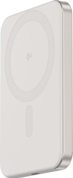 Decoded Ultra Slim Qi2 Powerbank 5000 mAh - Titanium (5000 mAh, 15 W, 18.50 Wh)